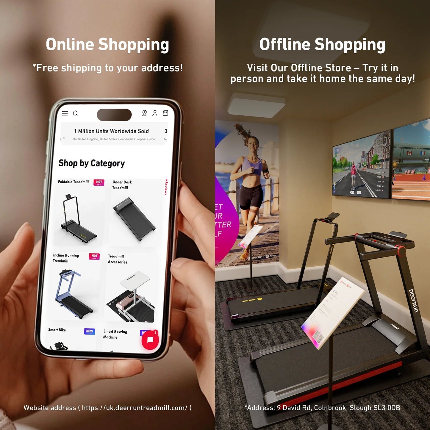 Foldable Ultra Silent Flatbed Treadmill