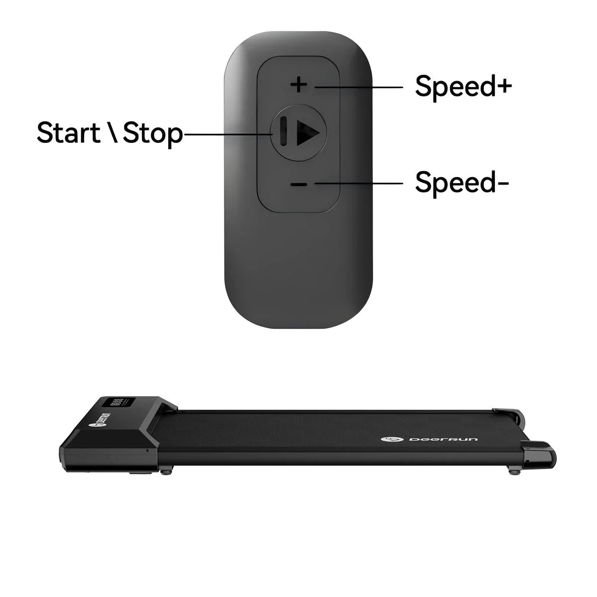 Foldable Ultra Silent Flatbed Treadmill